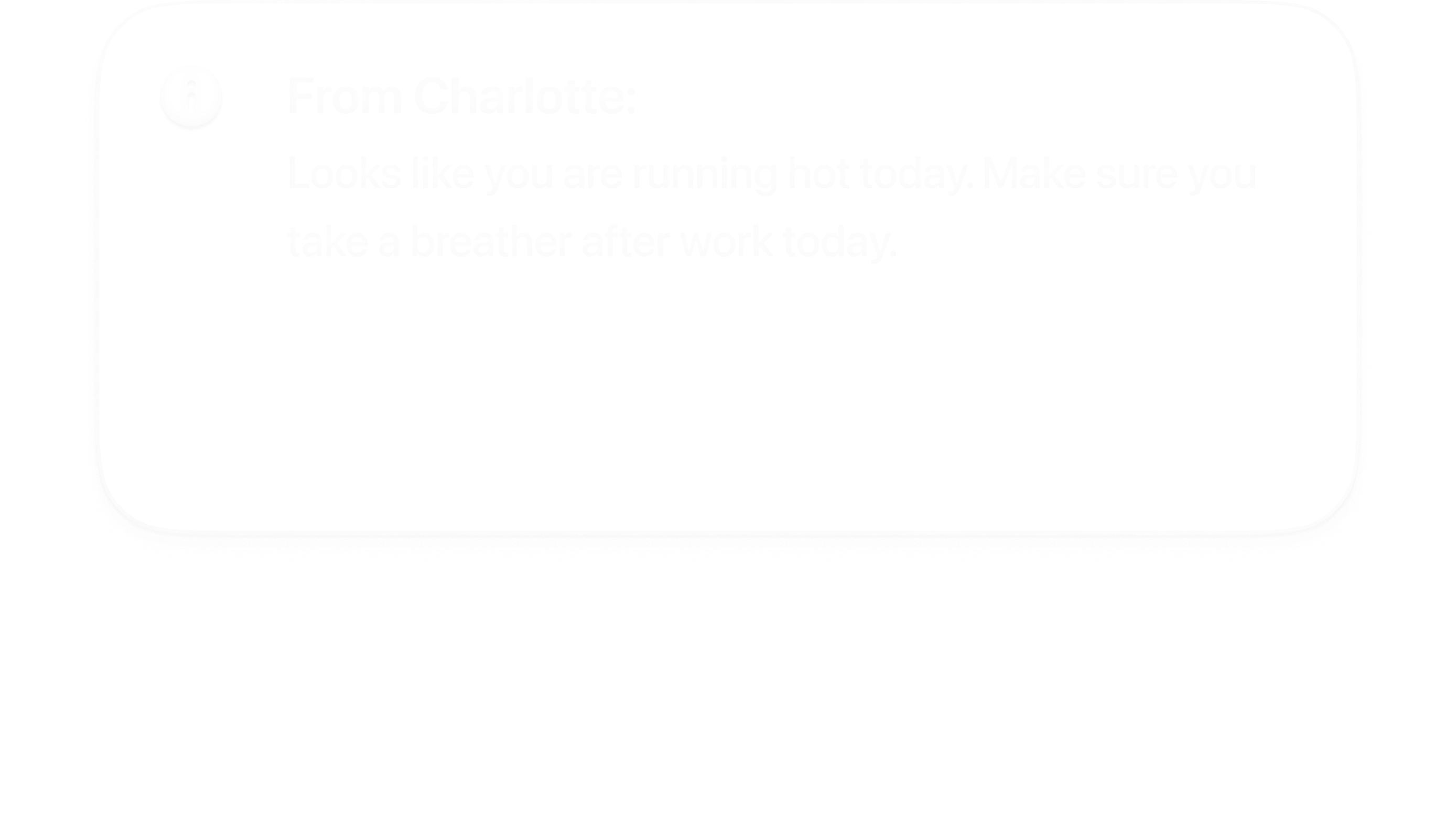 From Charlotte notification