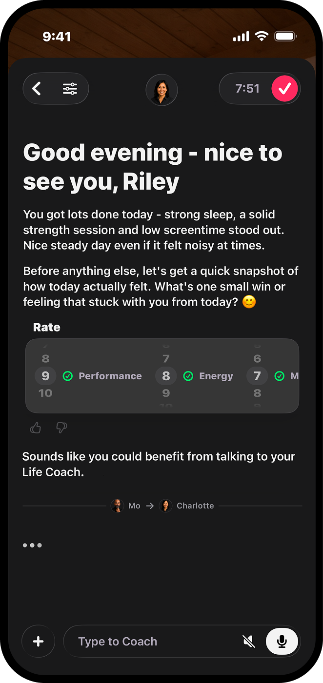 SeeMe App - Check-in
